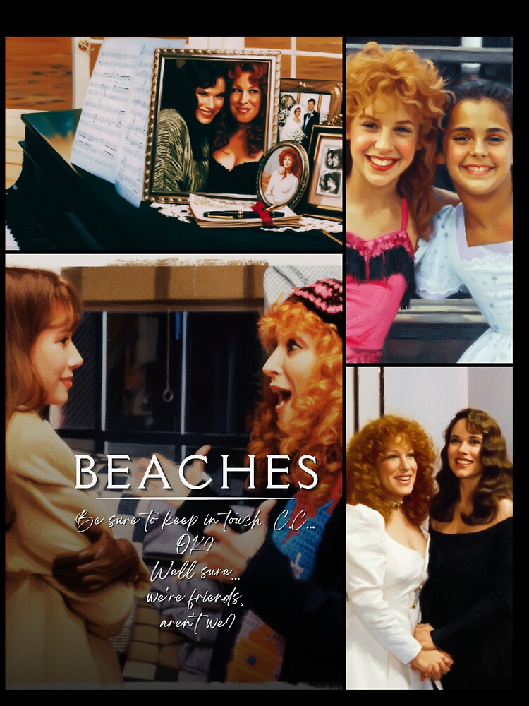 Beaches Movie Painted HD Art by DiverseDazzle