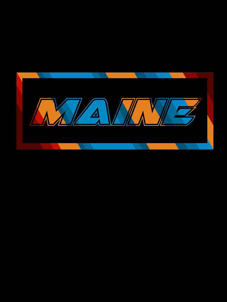 Maine T-Shirt for Men and Women by AllStarMerch