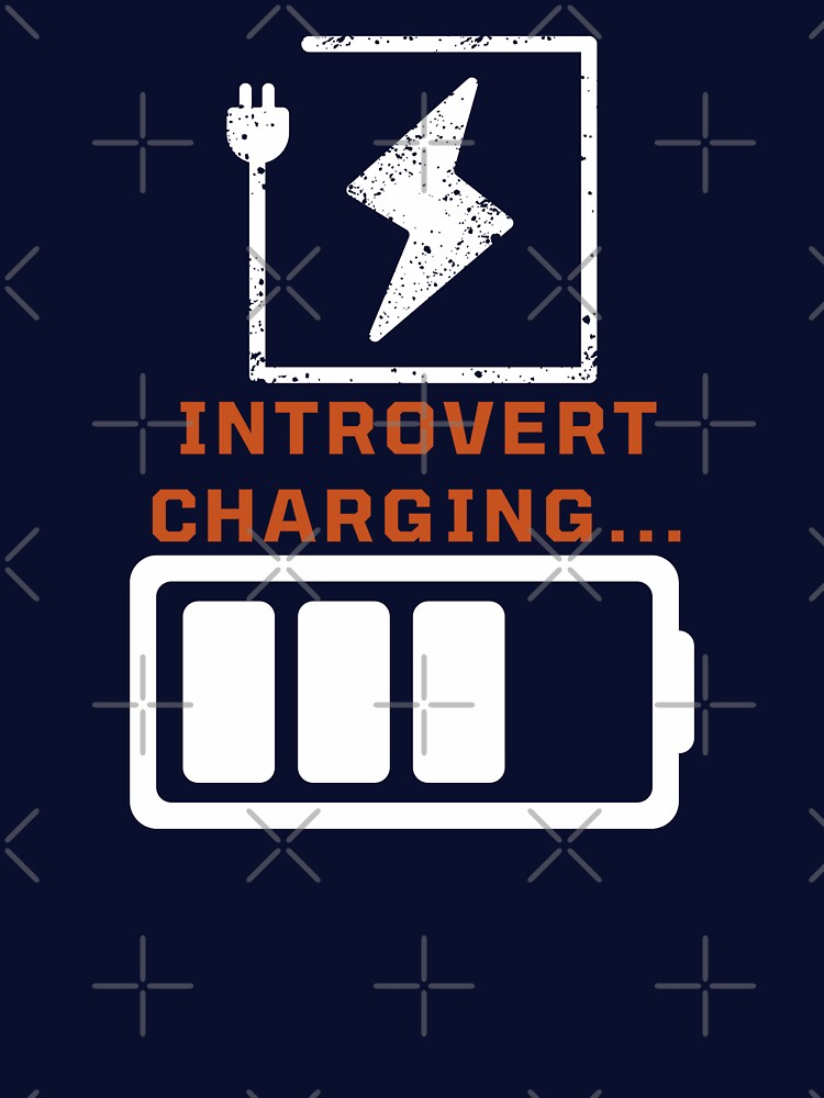Introvert Charging by TheMajesTee