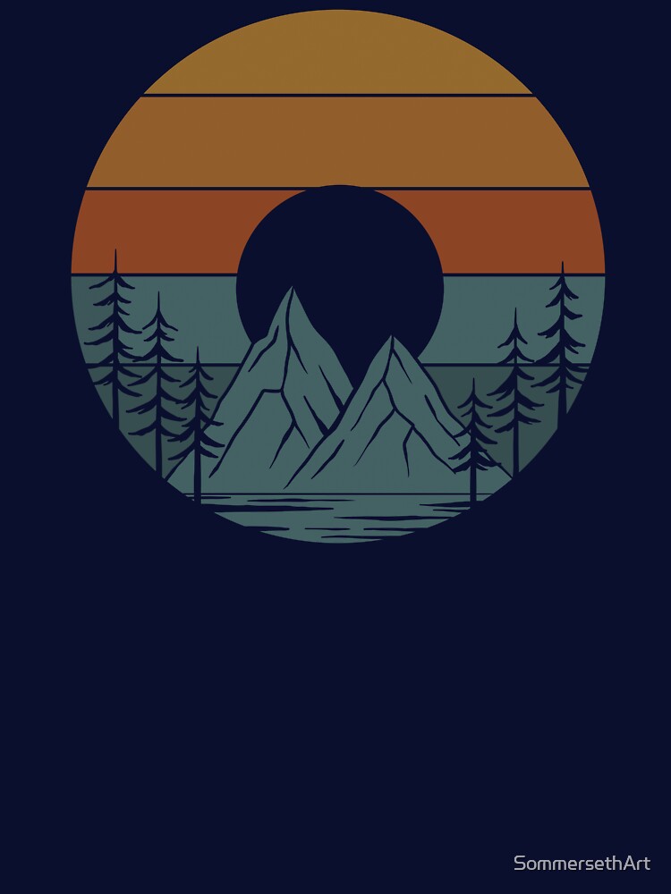 Wilderness Sunset by SommersethArt