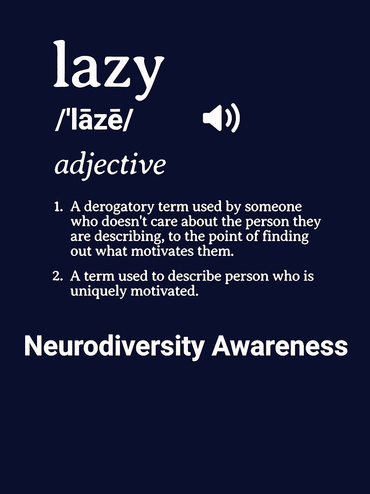 Lazy redefined by serenafincel