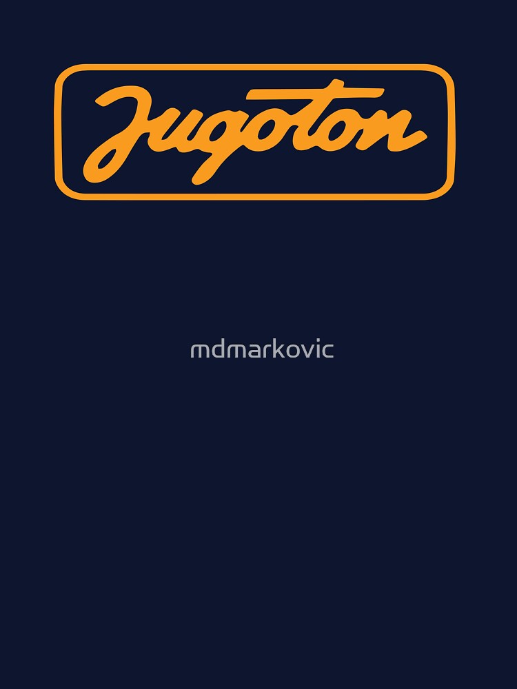 Jugoton label design Yugoslavia Orange by analogue_rock