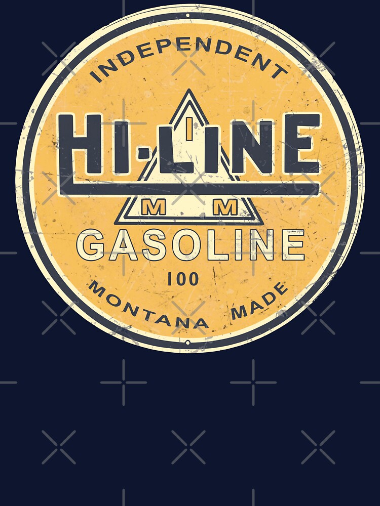Vintage Hi Line Gasoline Montana by Turboscope