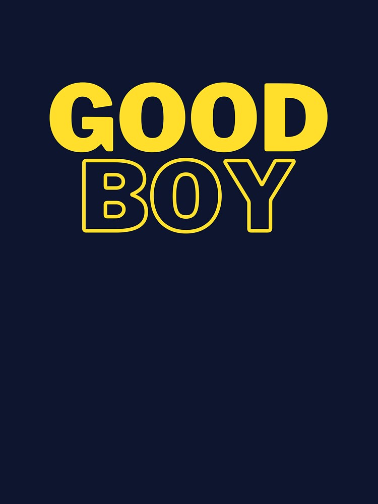 Golden Good Boy by Avenius Graphics