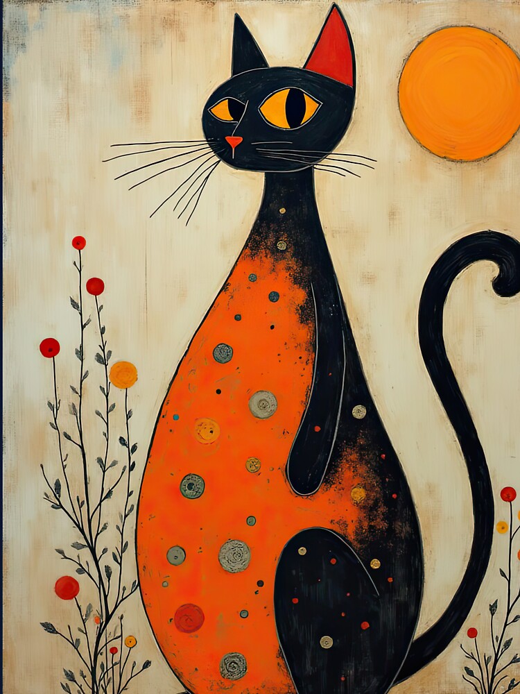 Side Eye Cat by Kallak-AI-Art