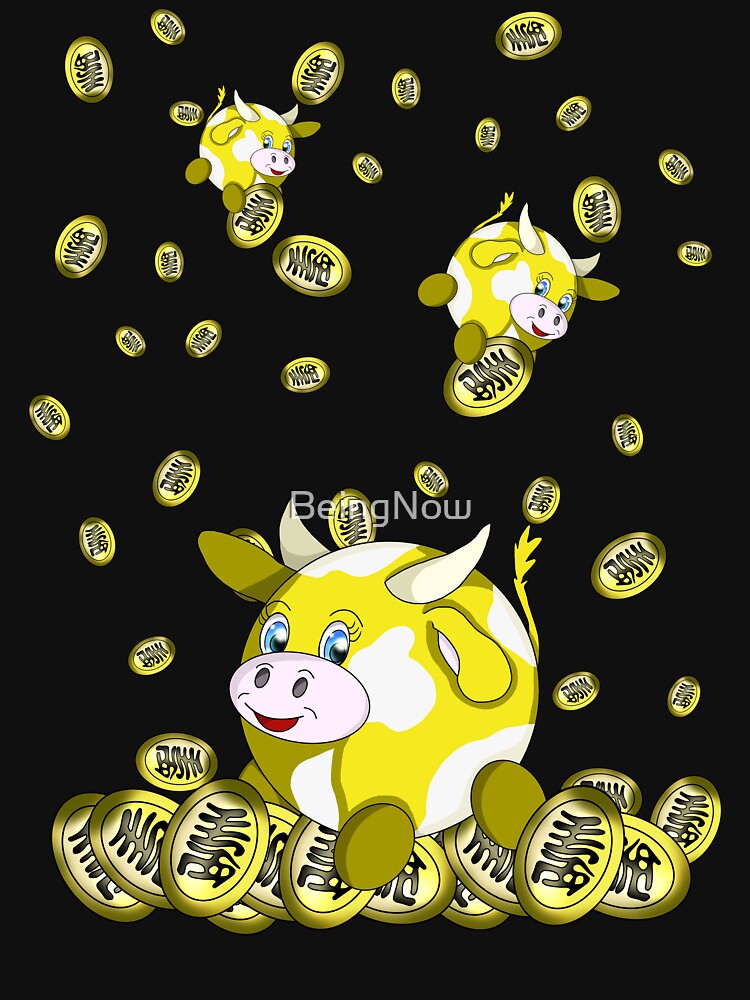 cartoon cash cow by BeingNow