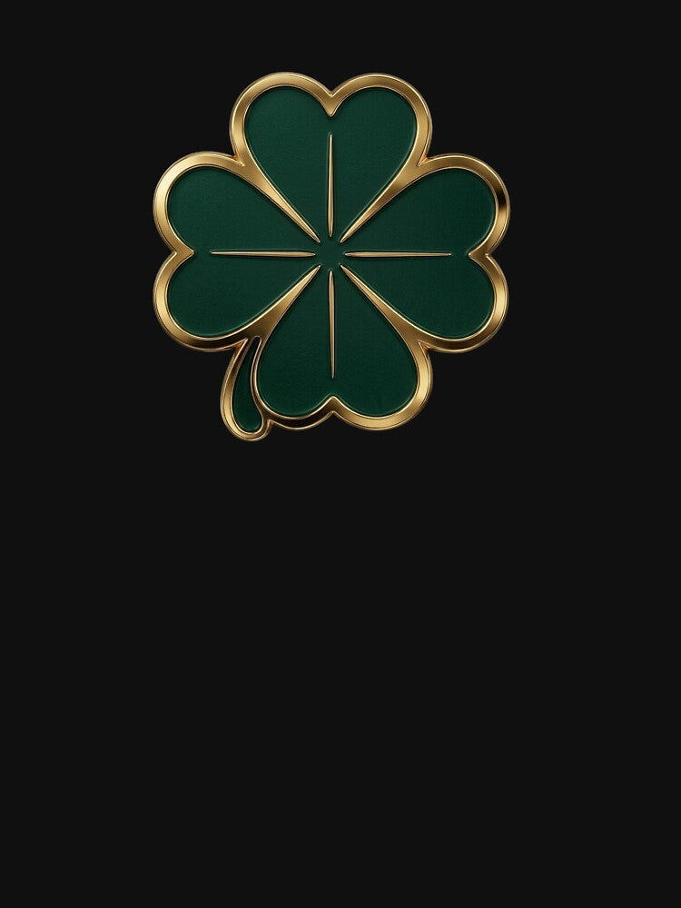 Lucky Clover – Luxury Gold & Green Premium Design by GCCloverCo
