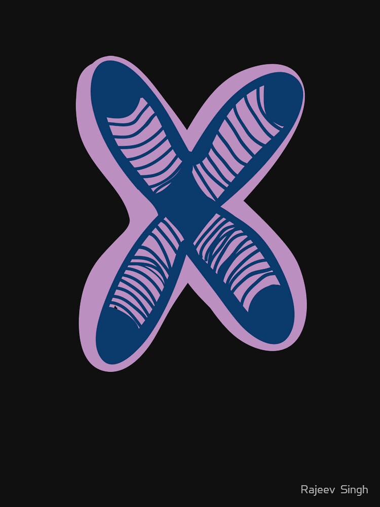 Initial Monogram X by Rajeev  Singh