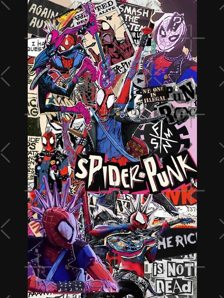 Spider-Punk Collage by MurielBoehm