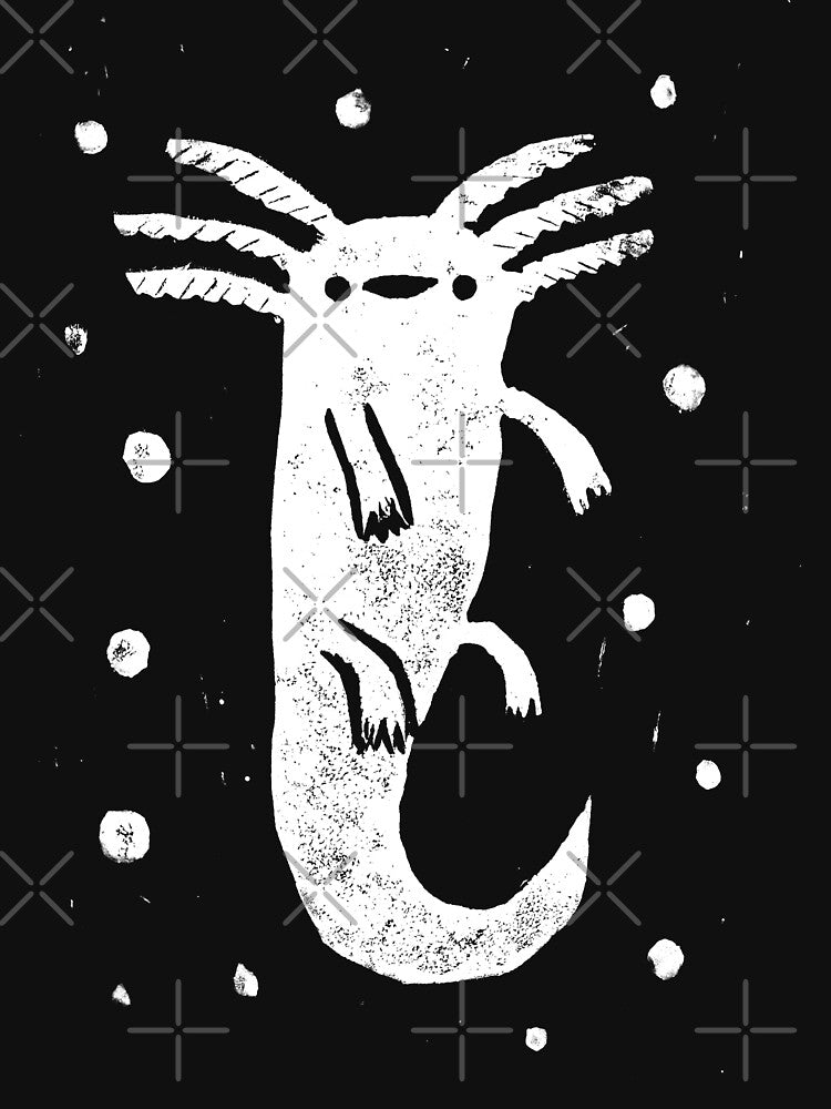 Axolotl Print by SophieCorrigan