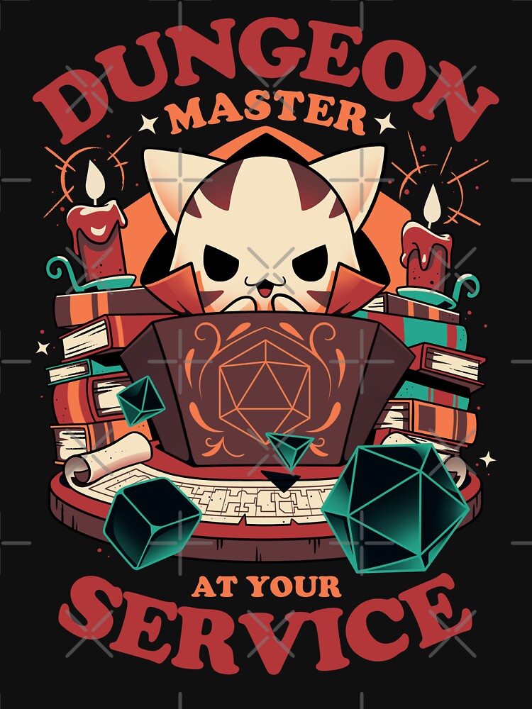 Dungeon Master's Call - Evil Cat Gamer by Snouleaf
