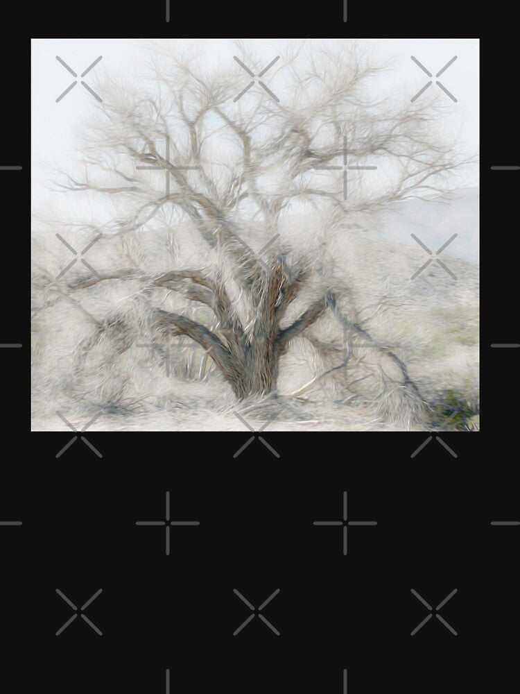 Desert Tree In Soft Oils by CarolM