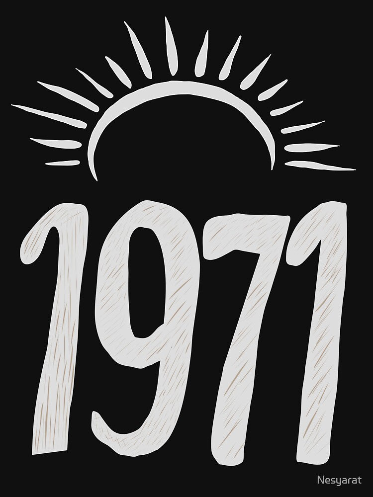 1971 T Shirt . by Nesyarat