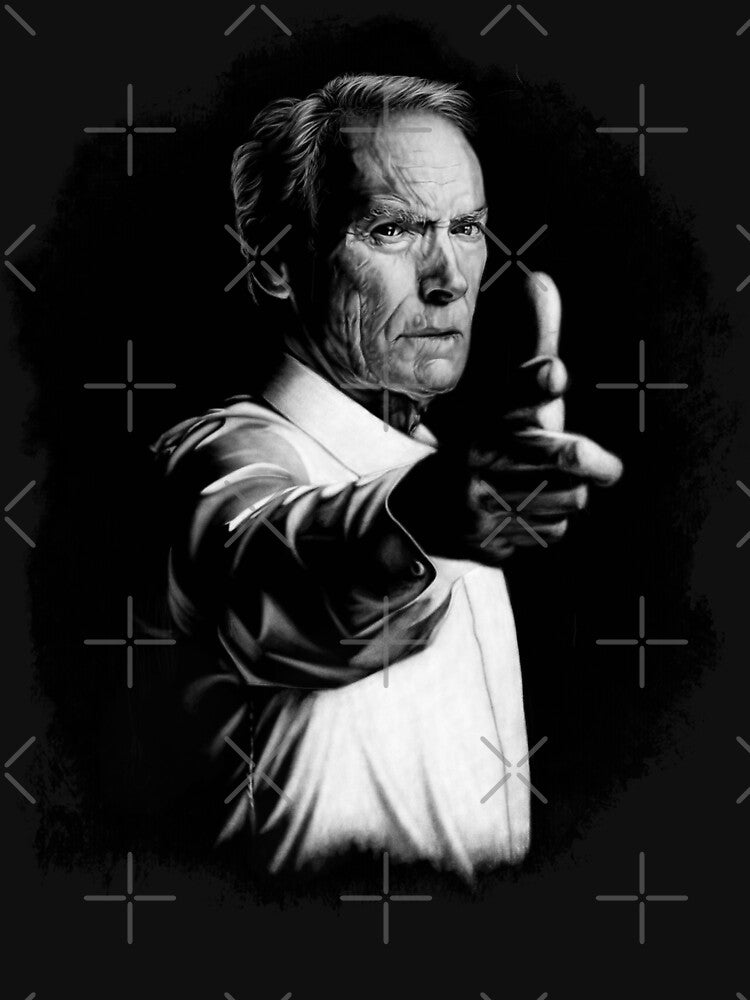 Clint Eastwood art by Petersnook