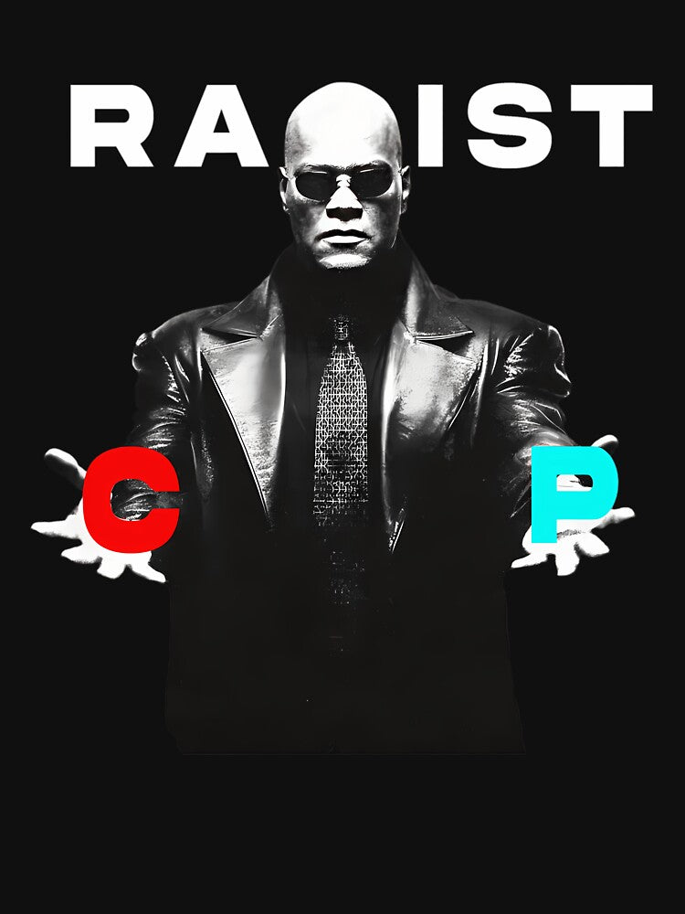 Raci.st Unisex Red (C) Or Blue (P) Pill Morpheus Matrix Meme by CMSenseiStore