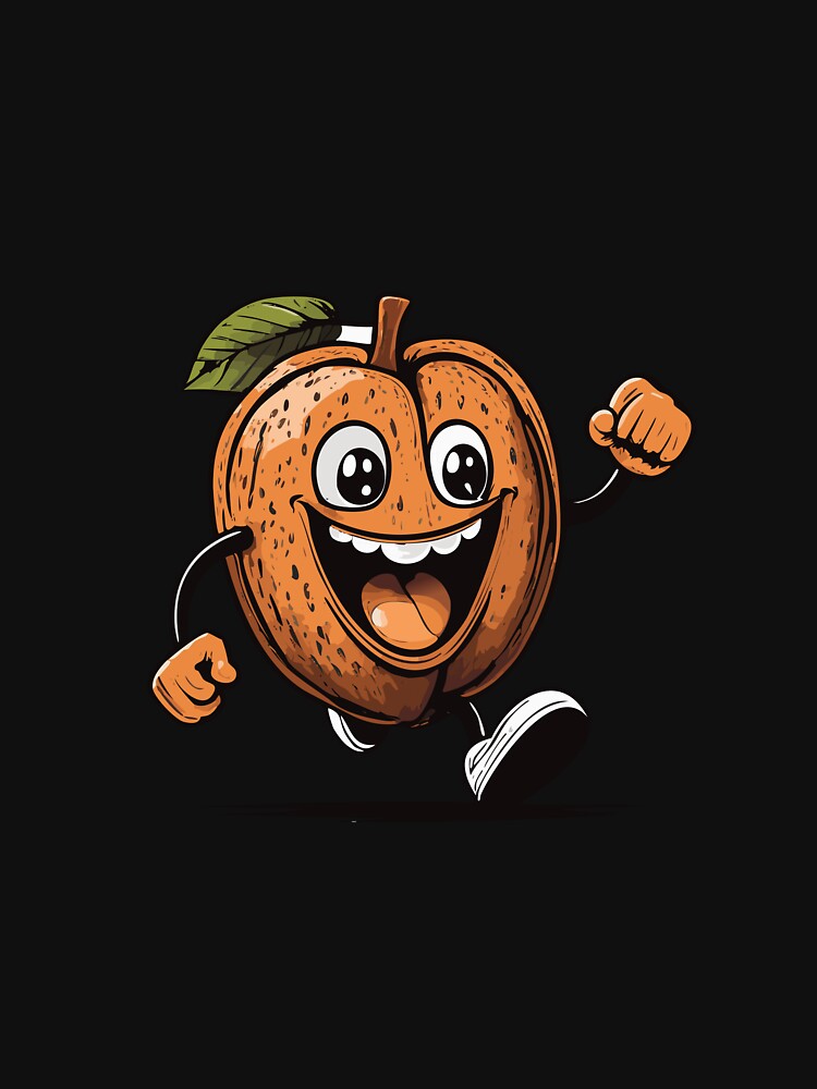 The walnut is smiling "Joyful Nut" by Firas Aljazzar