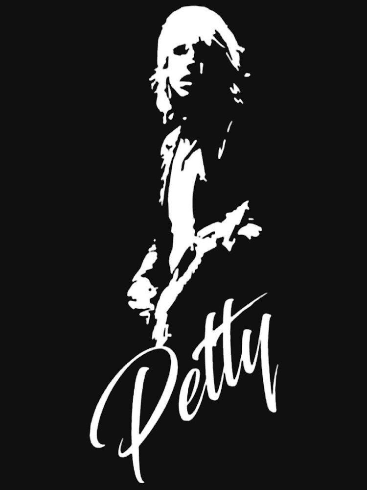 Tom Petty Minimalist Stencil Art by shopmamabite