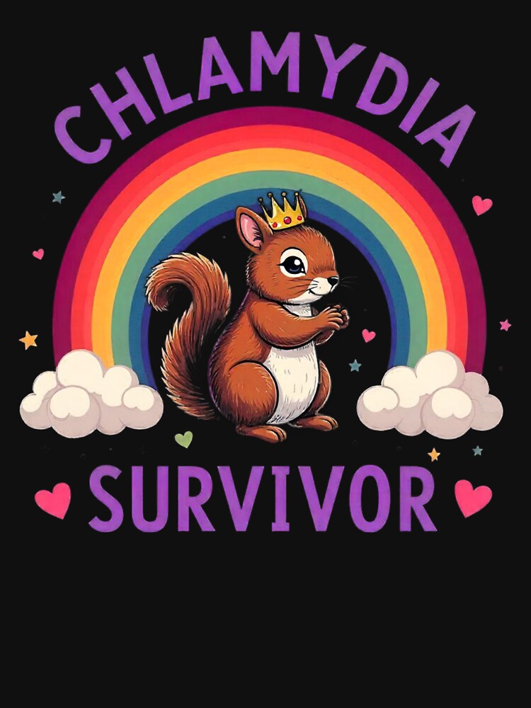 Chlamydia Survivor Funny Embarrassing Adult Humor by HeadTurningArt