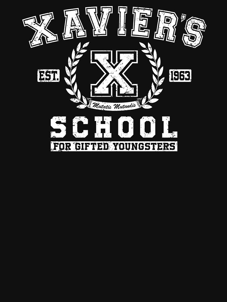 Xavier School Vintage (Light Print) by Lost In Shirts