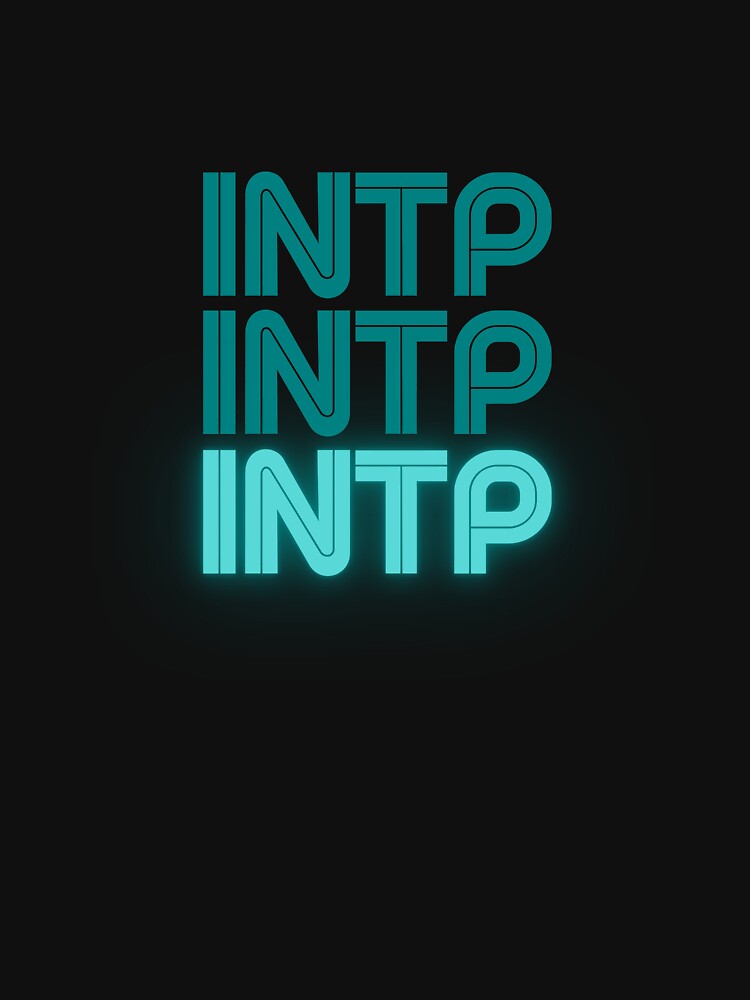 INTP Personality Type Art. MBTI Art. by PartiesPersonal