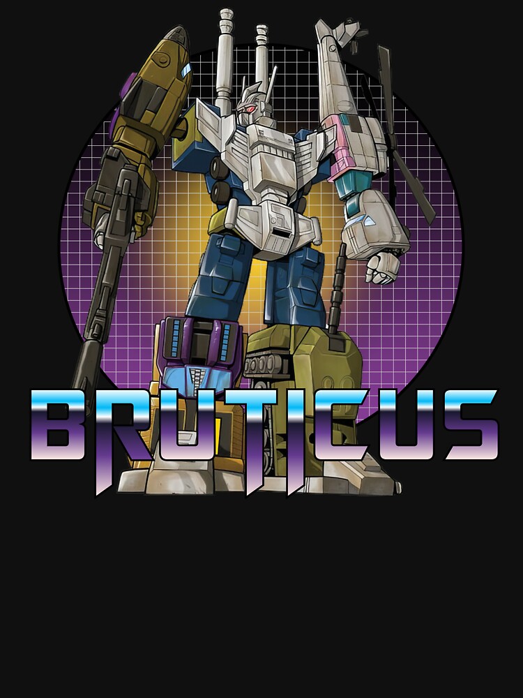 Bruticus G1 Robot Mecha Retro V2 by Retr0Tshirts