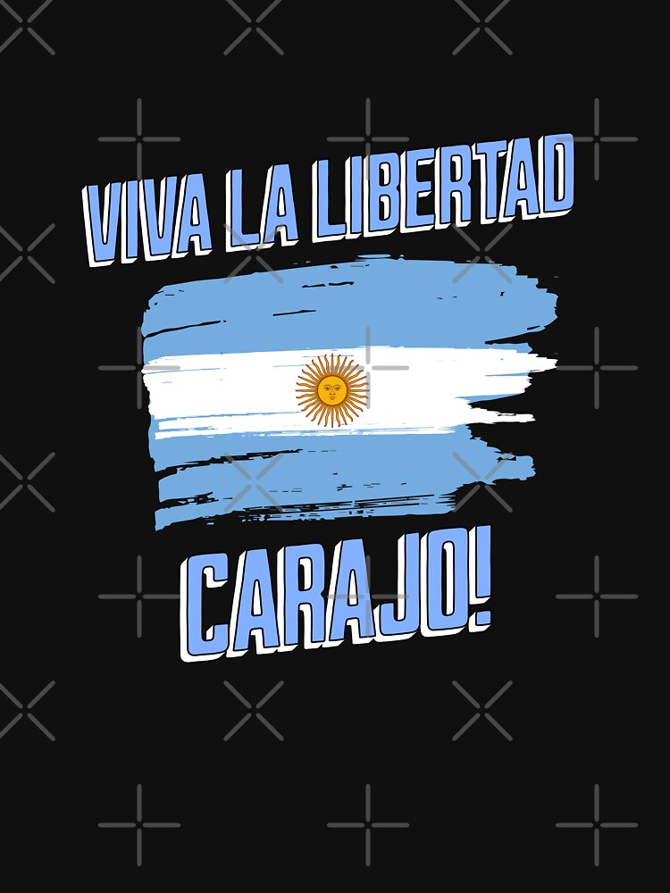 Javier Milei viva la libertad carajo soccer by Printperium