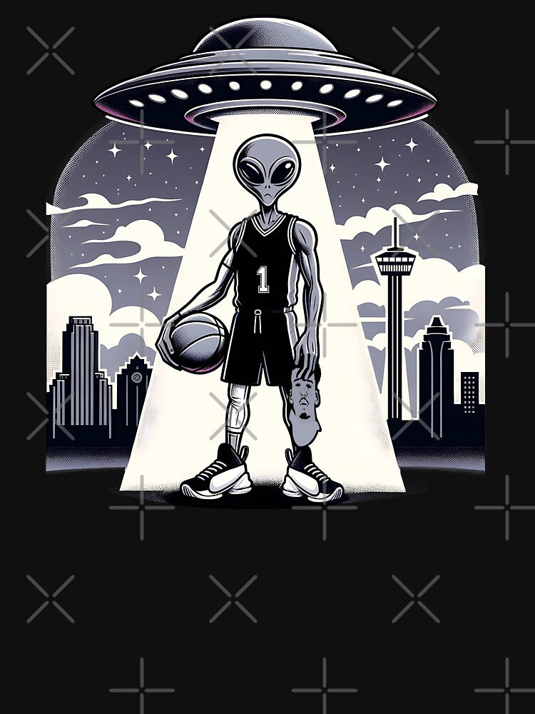Wemby Alien Mask Off by FanFocusedTees