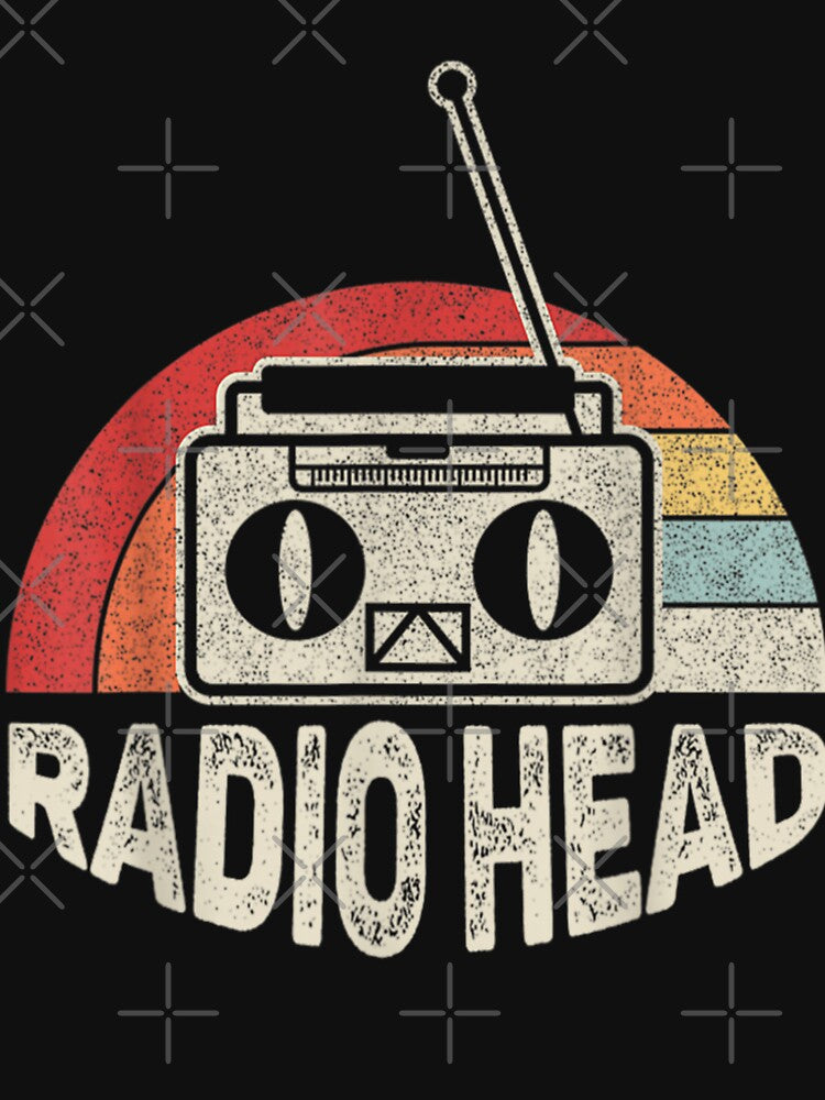 Vintage Retro Radio Head by Route66shirts