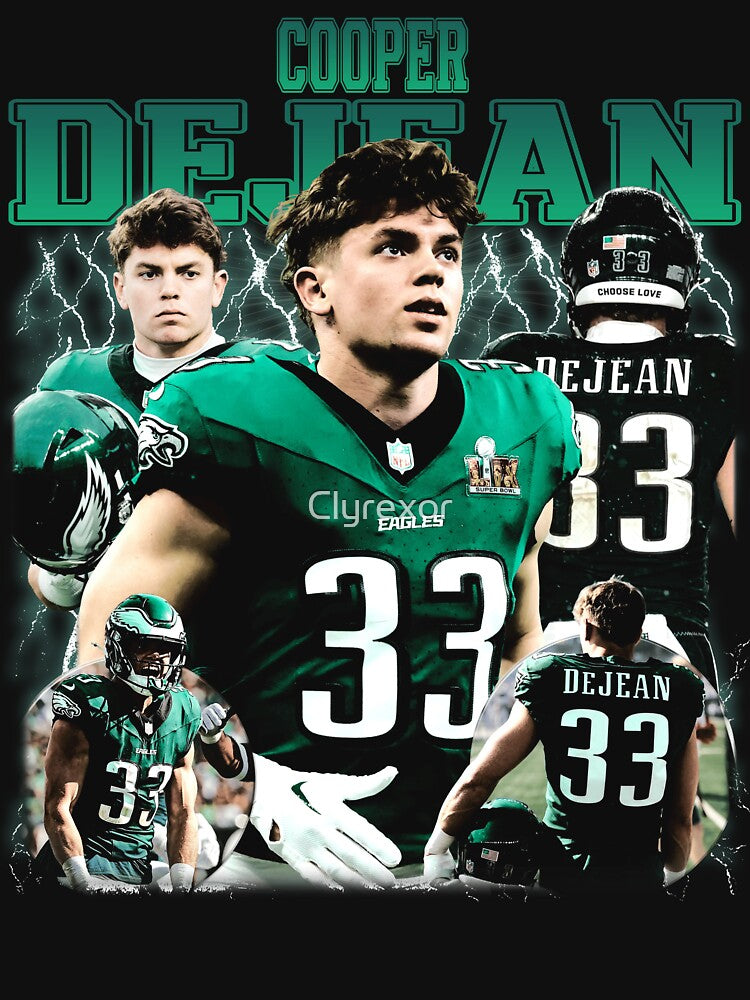 Football Cooper Dejean Bootleg Fan Tee by Clyrexor