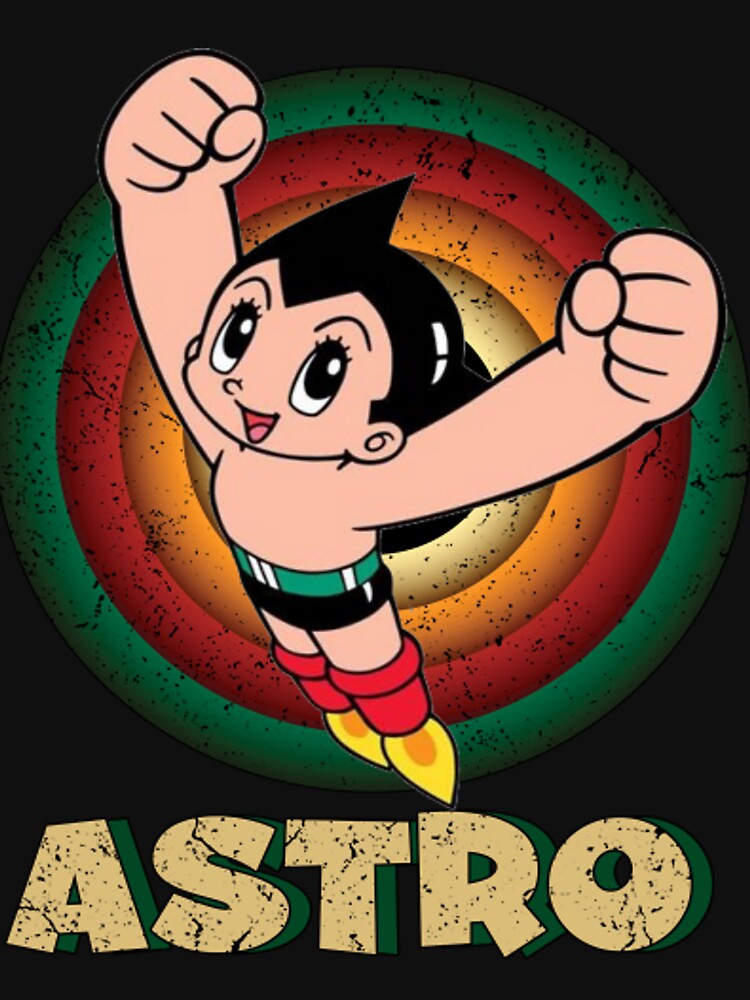 astro boy classic anime by Rociown