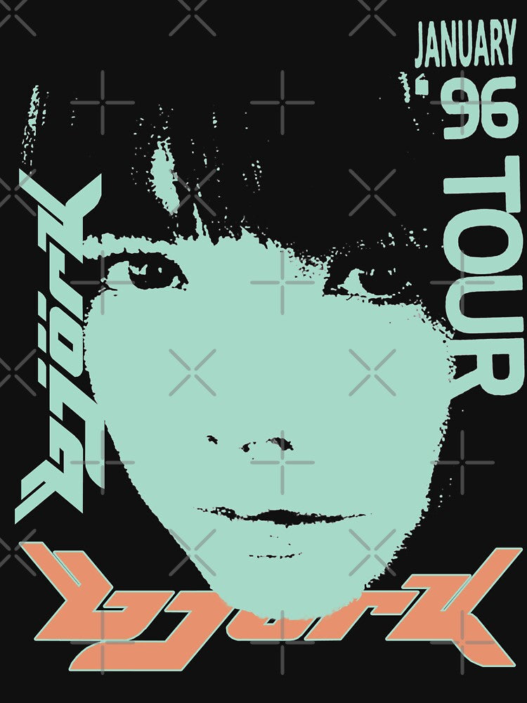 Bjork 1996 January Tour (Mint / Light Melon) by hypelaboratory