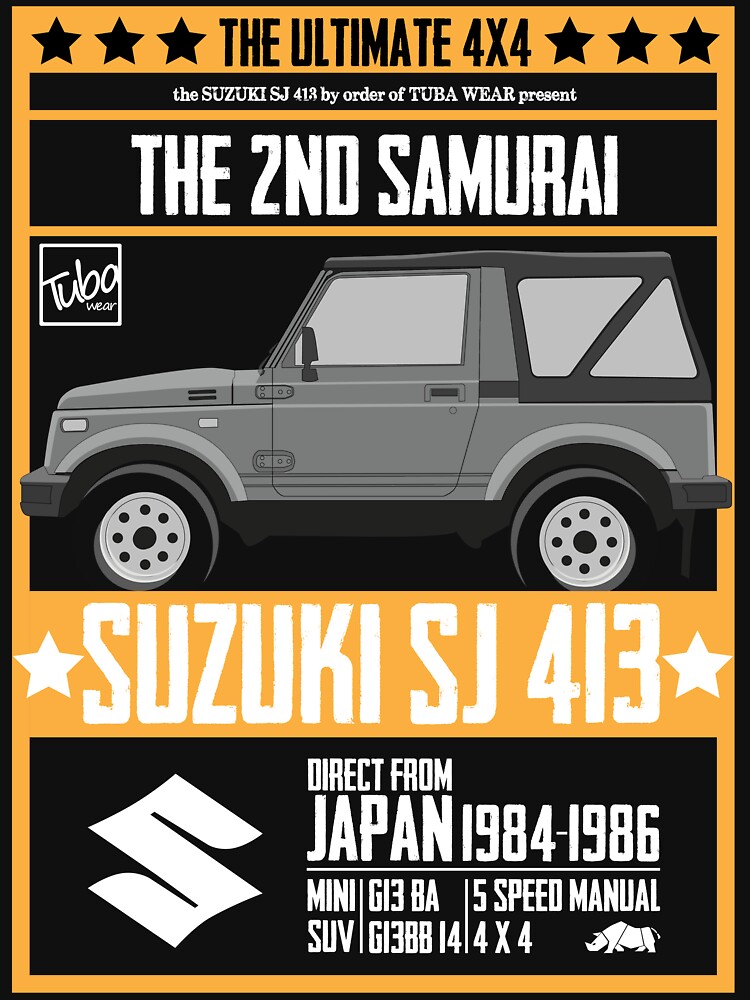 Suzuki SJ 413 Siera art work by Rahadianr