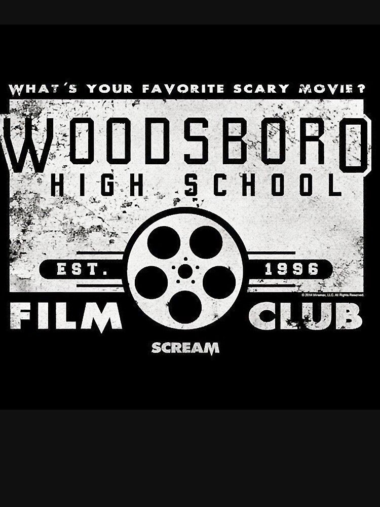 Scream horror film club movie woodsboro  Classic T-Shirt by TressaLett