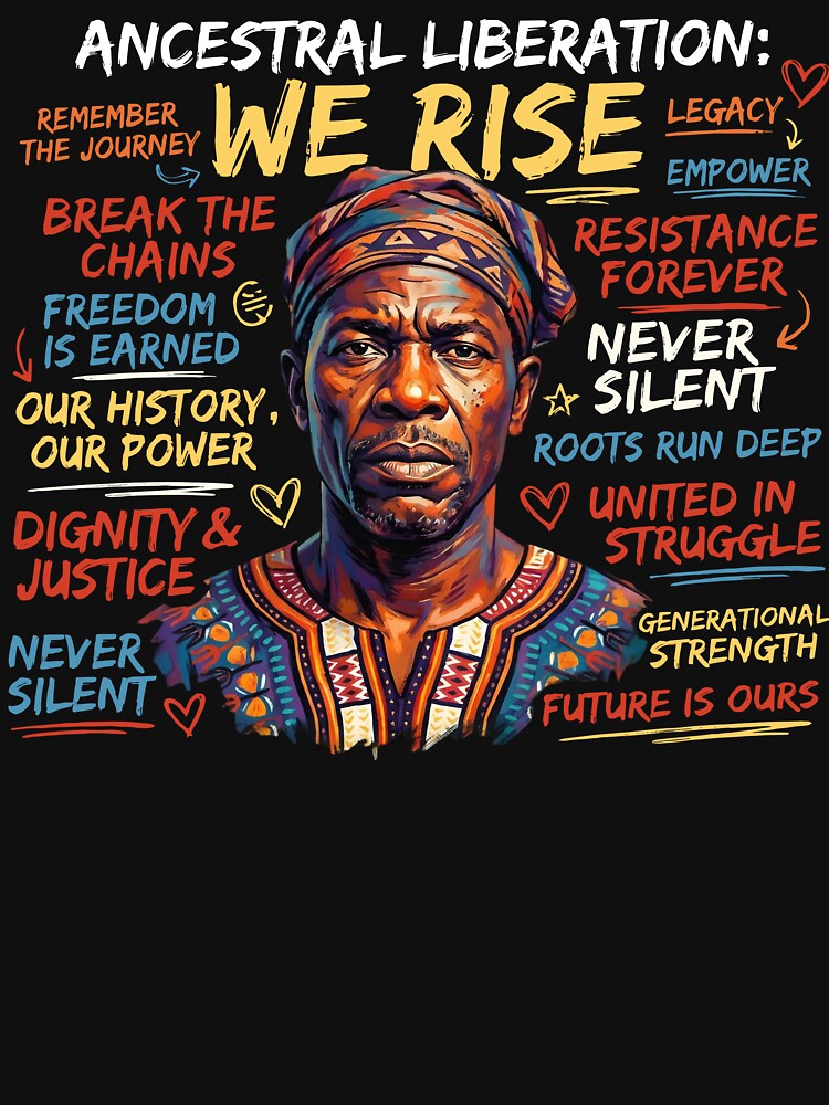 Ancestral Liberation We Rise Black History Month by jakaun
