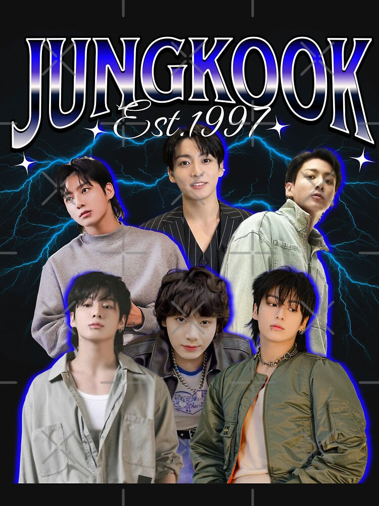 Jungkook 90s by Seoulful Doodles