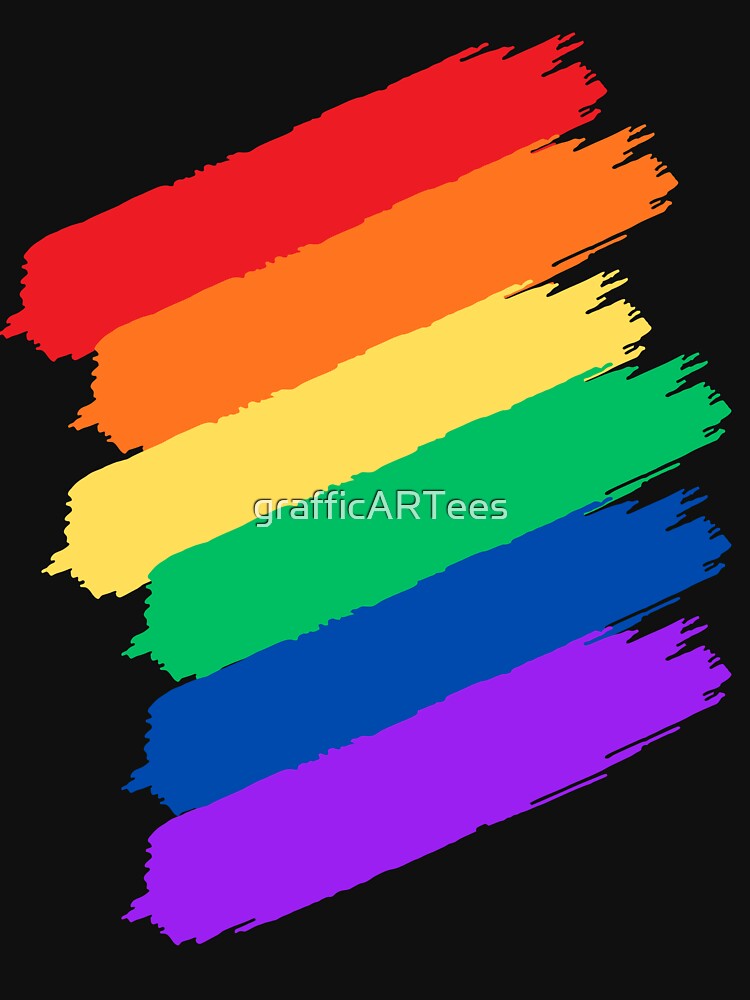 Pride Splash Tee by grafficARTees