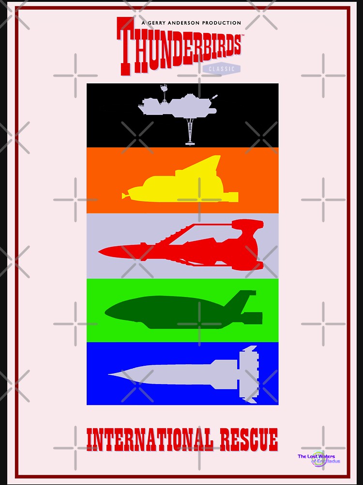 Thunderbirds vehicle pop by Lost Waters of Enceladus