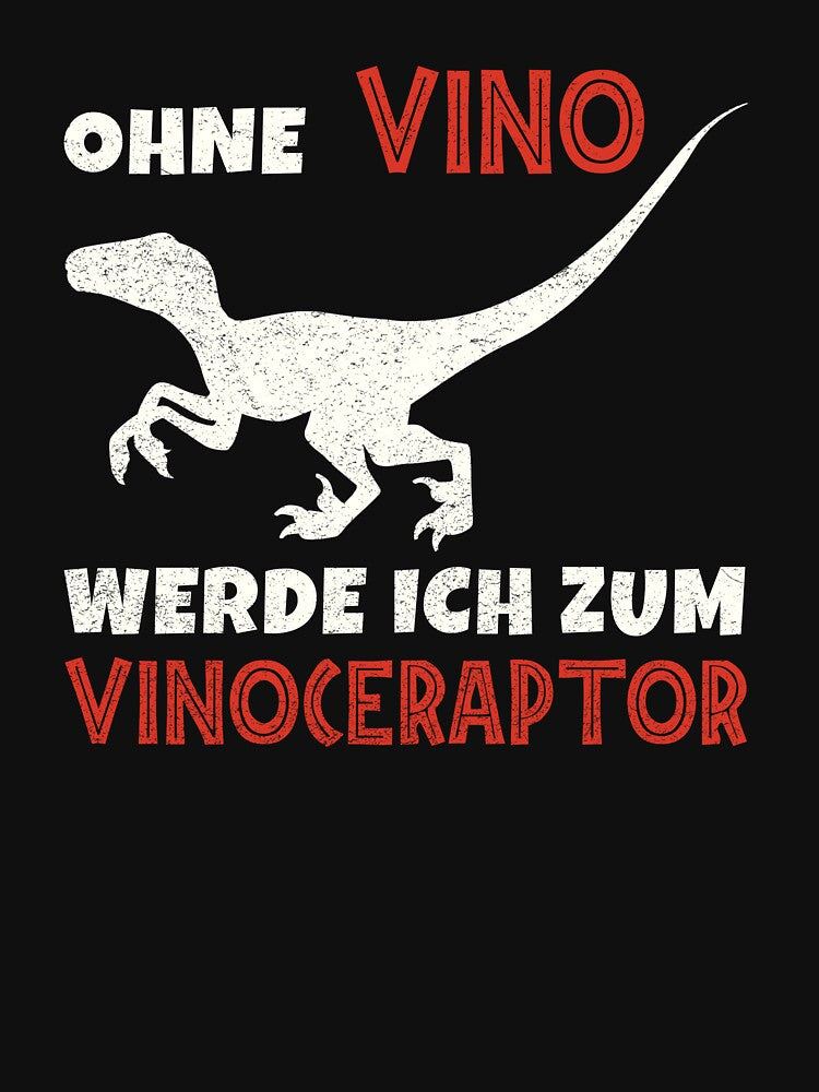 Funny Vinoceraptor, Vinosaur, Wine Gift by Kuma518