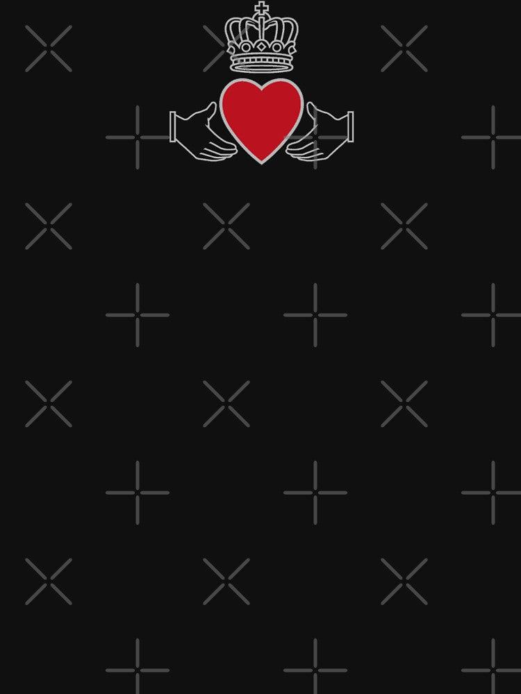 Simple Minds Claddagh - grey red by Minds Design