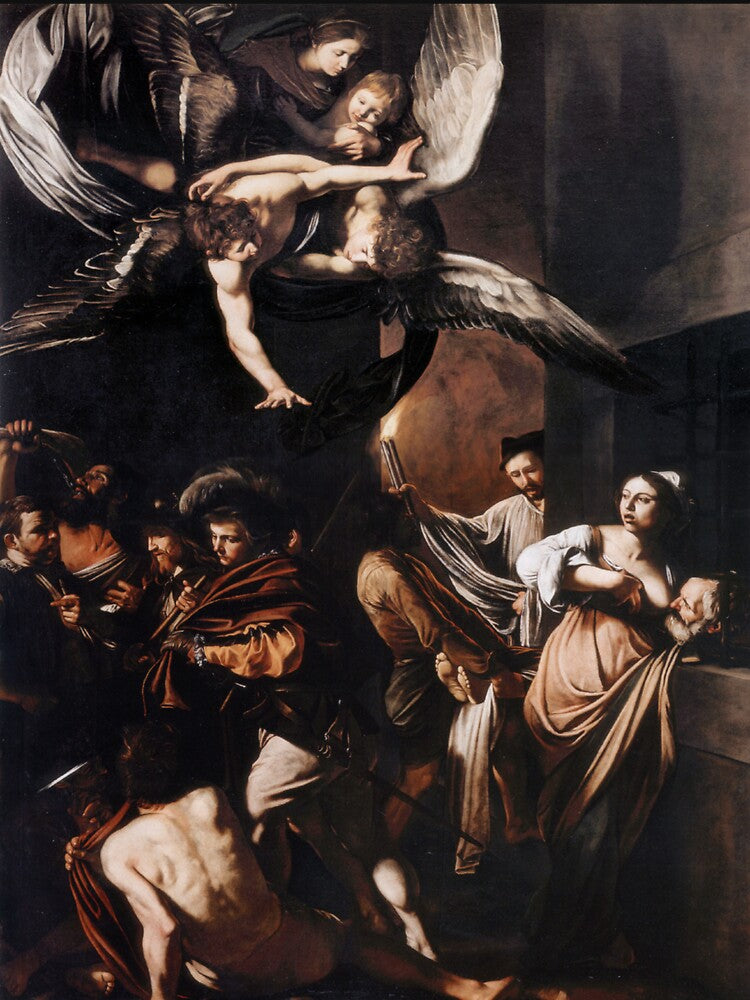 Caravaggio's Seven Works of Mercy by mosfunky