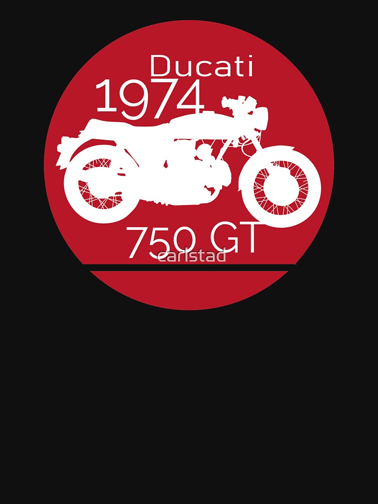 Motorbike - Ducati - 1974 750 GT by Eye on the Blueline