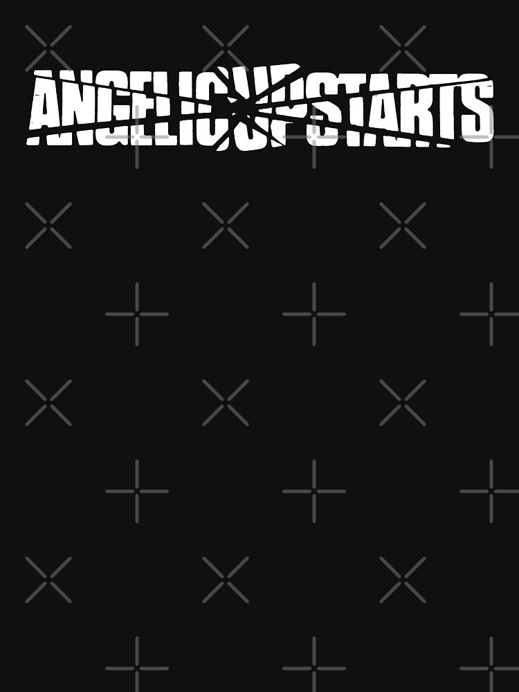 Angelic Upstarts White Logo by lslnds