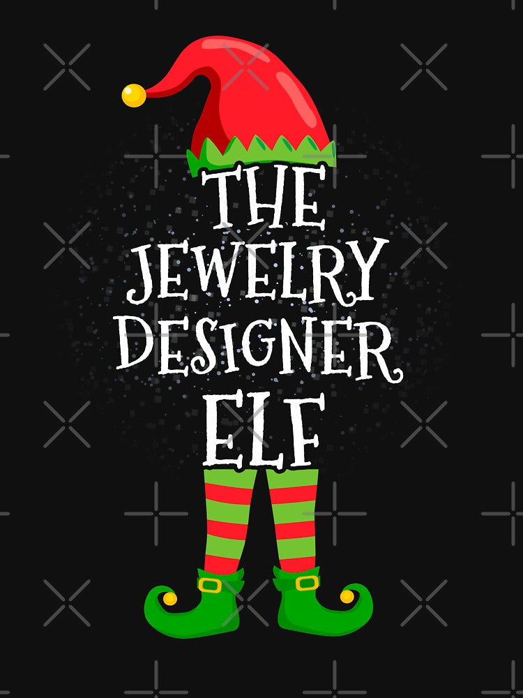 Jewelry Designer Elf Family Matching Christmas Group by CosmoKitsch