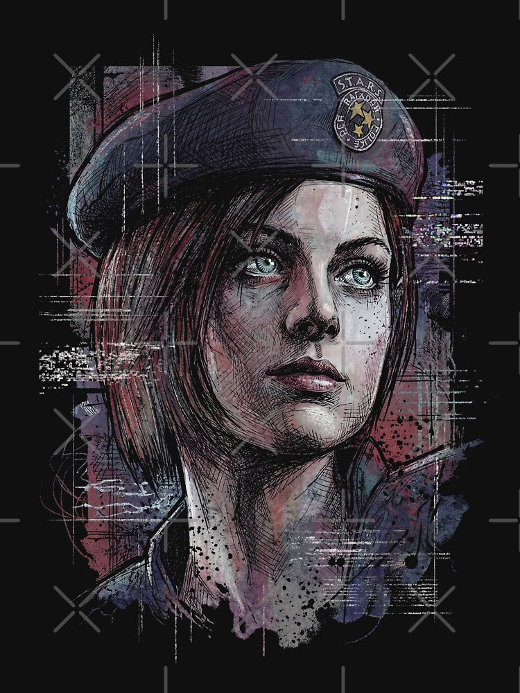 Jill Valentine Resident Evil STARS Alpha Team Raccoon City Design by Senpaiwaves