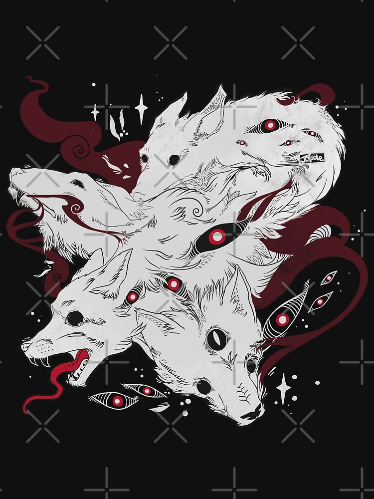 Wild Wolves With Many Eyes by cellsdividing