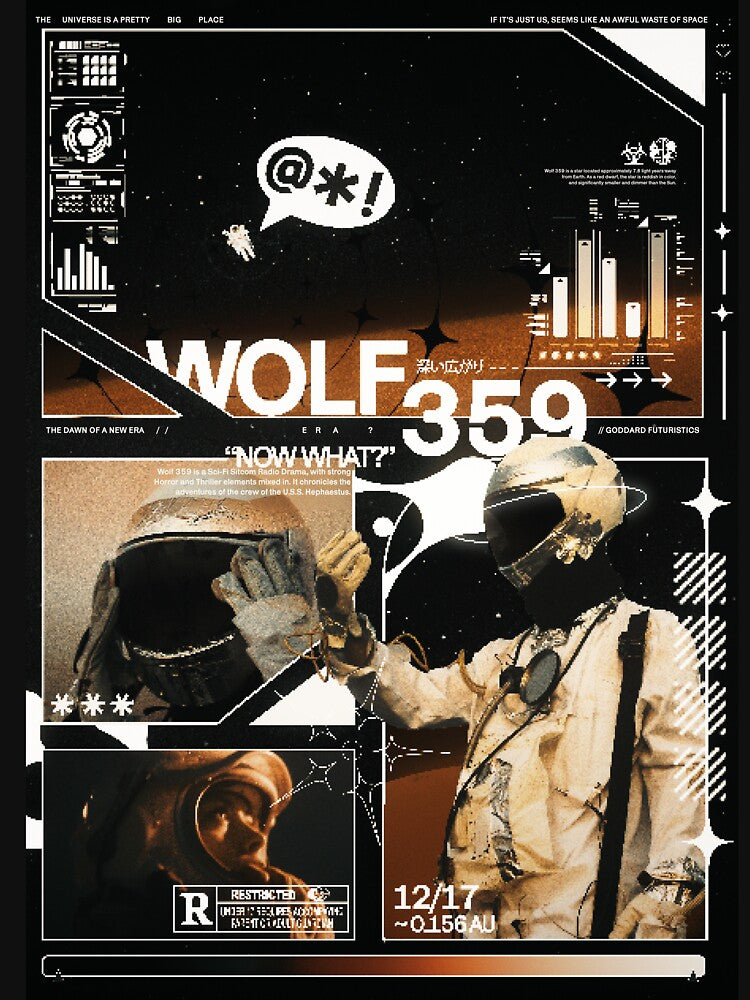 Wolf 359 Print Design by neukrk