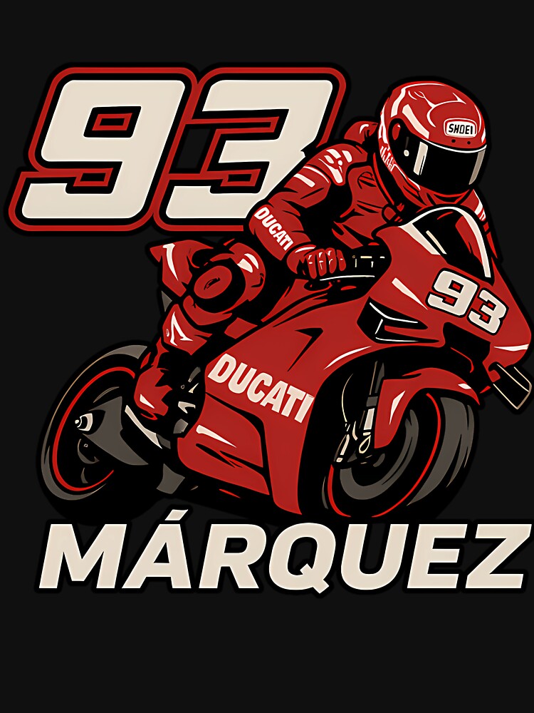 Marc Mrquez Ducati 2025 Motogp Racing Graphic by GEORGEBASULTO