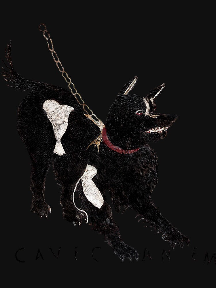 Cave Canem Oversized by NecklaceArtGift