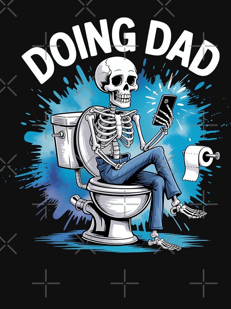 Dad Joke Skeleton Dad Funny Father's Day by brynatshop