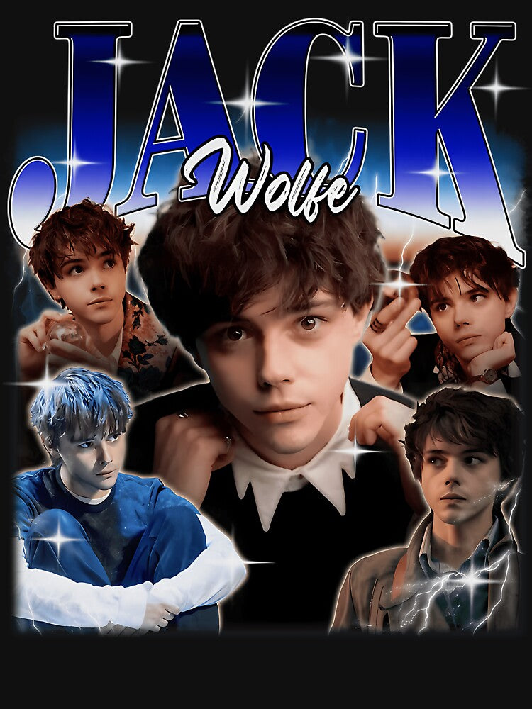 Jack Wolfe Aesthetic Collage Retro Fan Art by LorriDebra